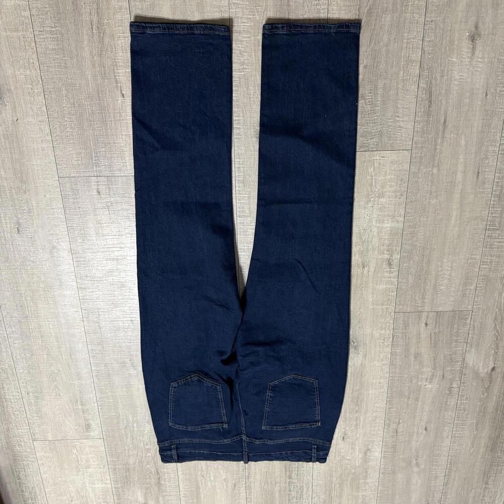 GAP Original Straight Leg Dark Denim Blue Jeans Size 36x32 Men - Picture 5 of 8